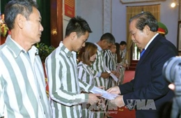 Công bố Quyết định đặc xá tại Trại giam Phú Sơn 4